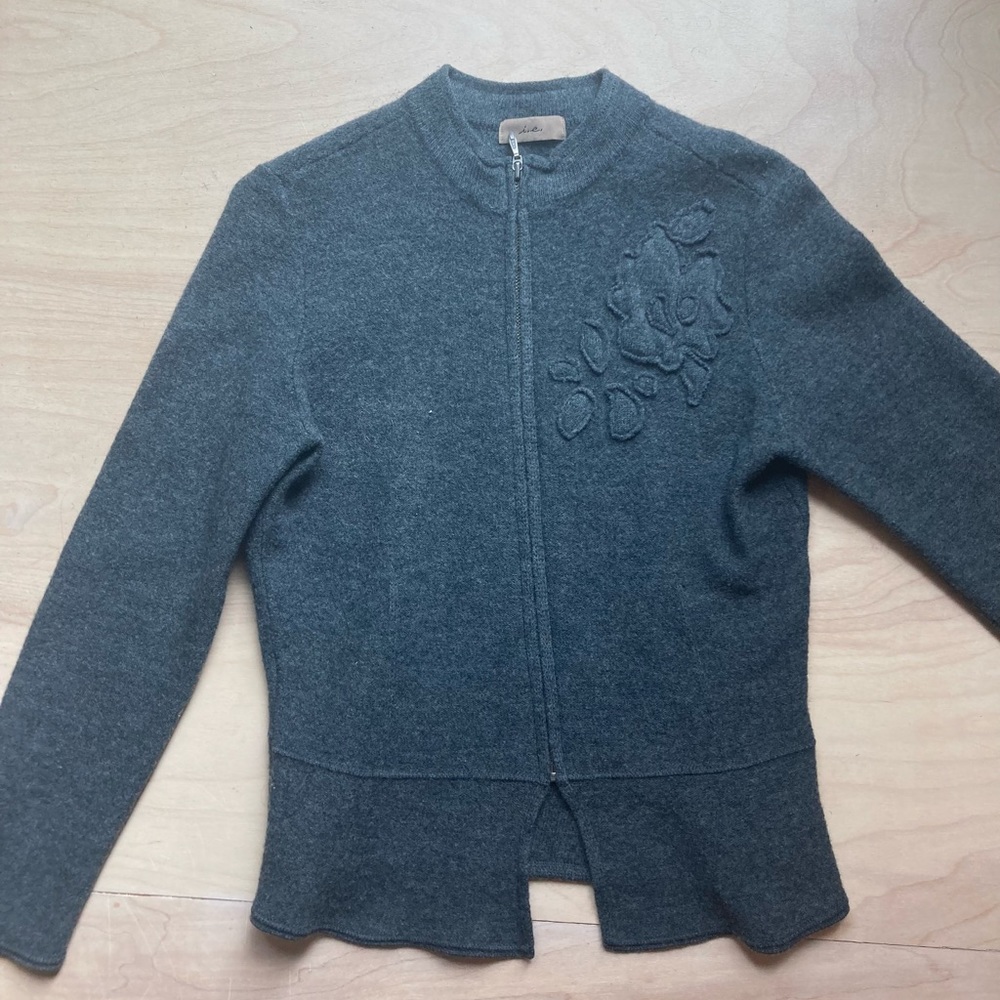 Wool cardigan